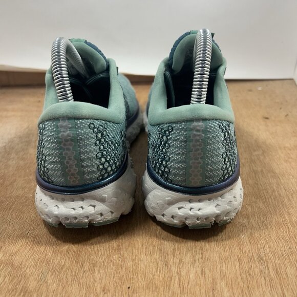 Brooks Glycerin 17 Women Size 8 Green Running Shoes Sneakers - Picture 4 of 9